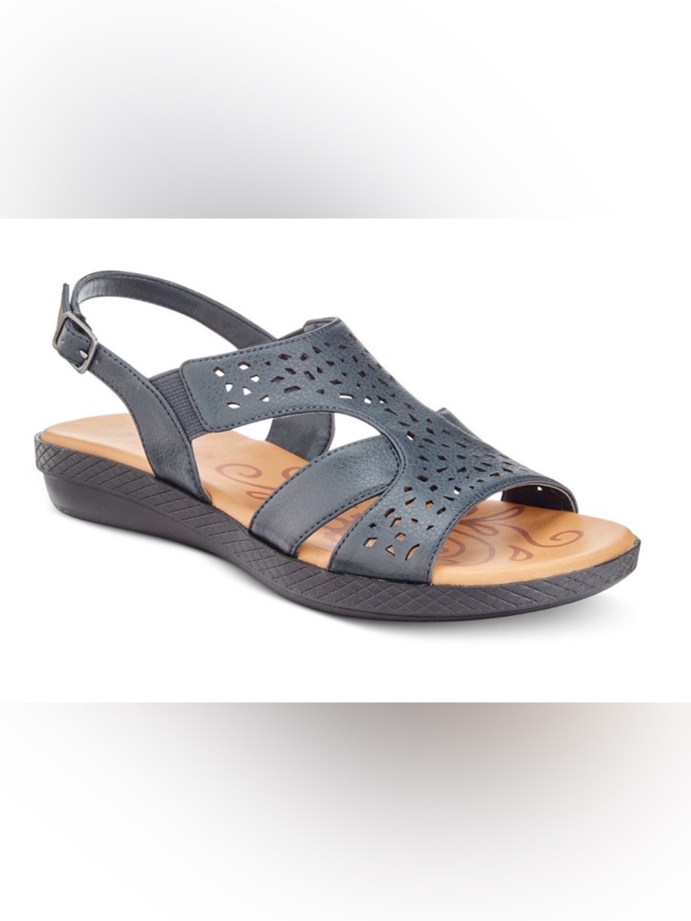 Easy Street  Bolt Sandals Color Navy Size 9 M